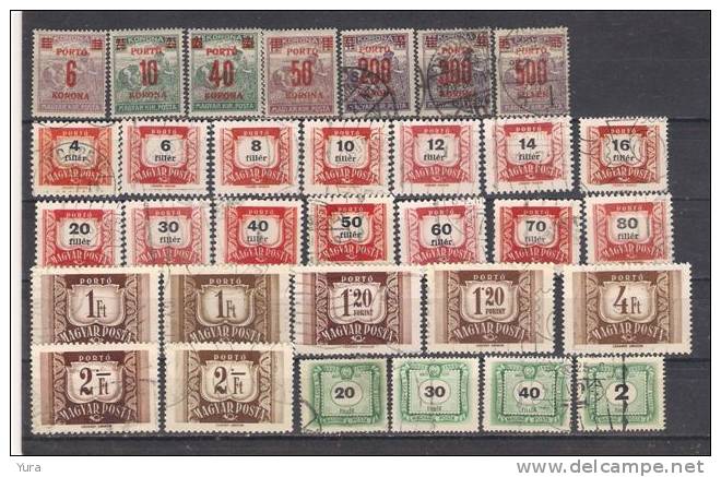 Lot 129  Hungary 400+ without dublicates 17 scans MNH, Mint, Used