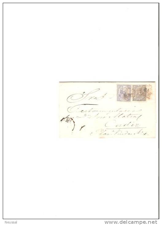 Carta De Madrid A Cadiz - Lettres & Documents
