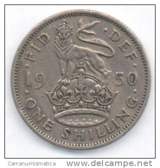 GRAN BRETAGNA 1 SHILLING 1950 - I. 1 Shilling