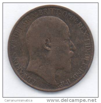 GRAN BRETAGNA HALF PENNY 1903 - C. 1/2 Penny