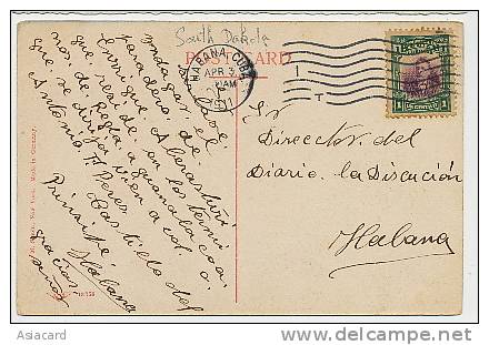 Pierre , South Dakota S.D. , Government Building  Edit Simon . Postally Used From Cuba 1911 - Otros & Sin Clasificación