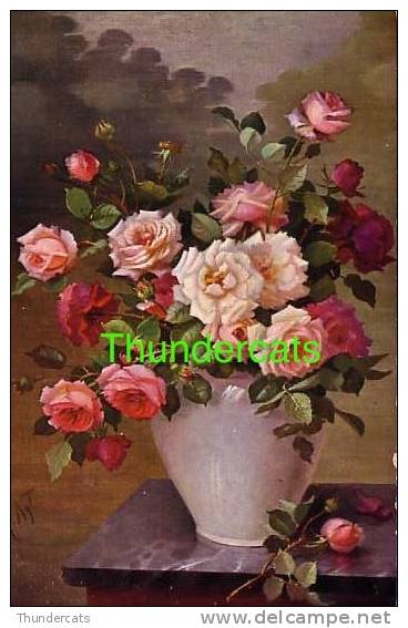 CPA ILLUSTRATEUR FLEUR FLEURS ** RAPHAEL TUCK  ** ARTIST SIGNED POSTCARD FLOWER FLOWERS - Tuck, Raphael