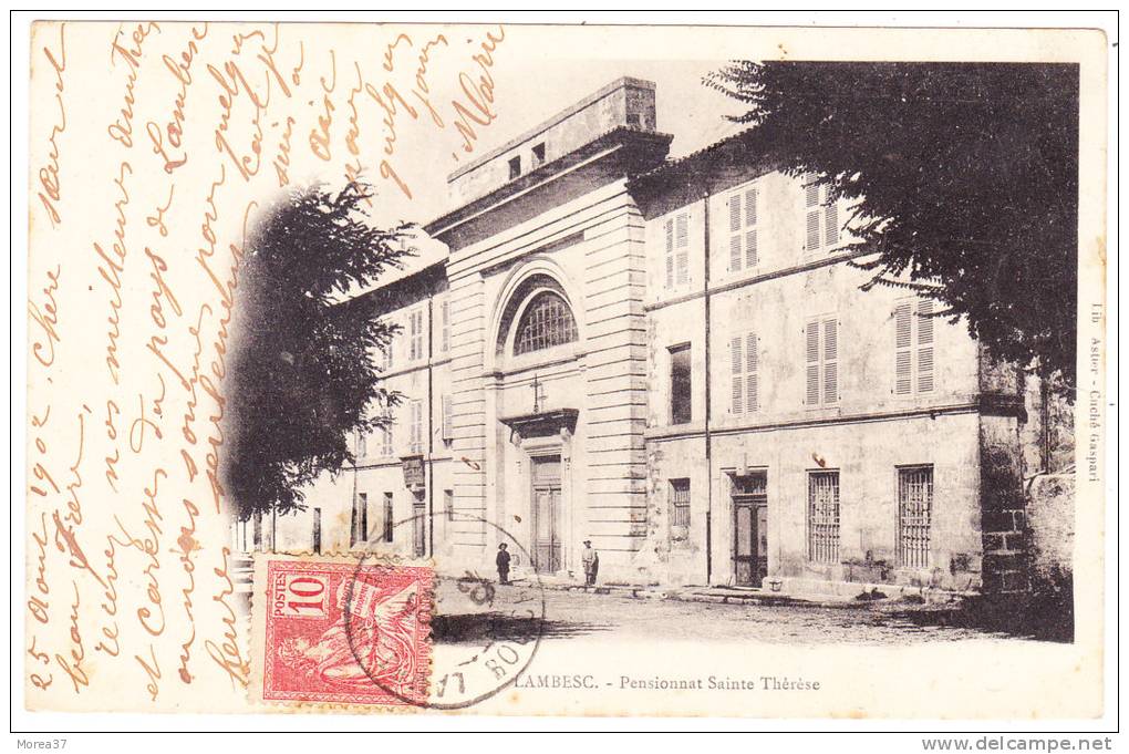 LAMBESC   Pensionnat Sainte Thérèse - Lambesc