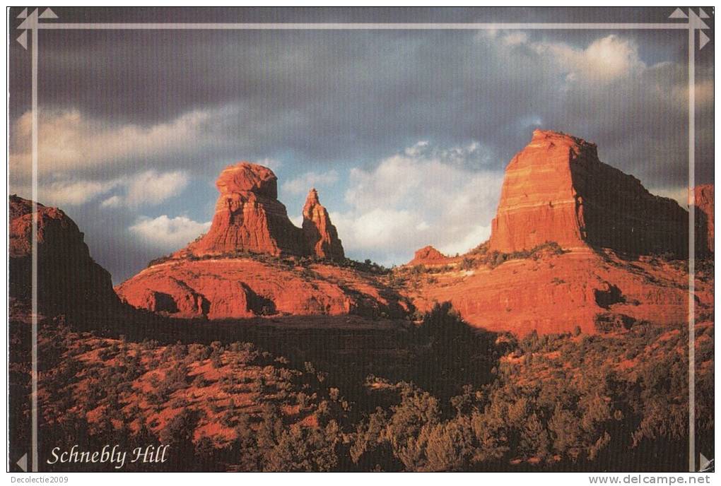 BR24901  The Most Spectacular Drive In Arizon Schnebly Hill In Sedona 2 Scans - Sedona
