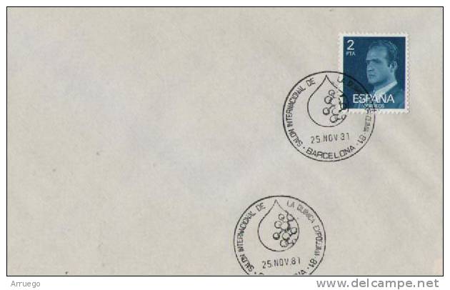 SPAIN. POSTMARK INTERNATIONAL FAIR OF CHEMISTRY. BARCELONA 1981 - Máquinas Franqueo (EMA)