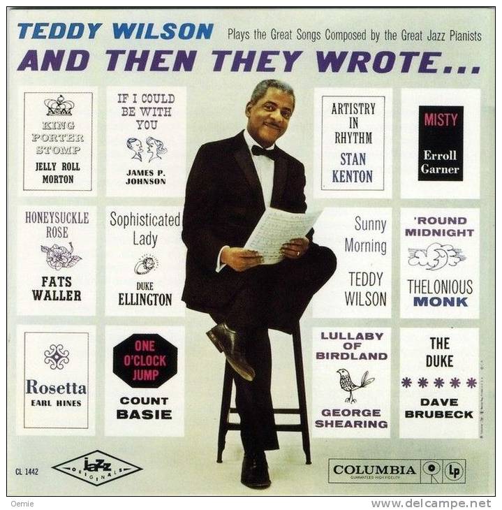 TEDDY WILSON  °°°° And Then They Wrote   Cd - Jazz