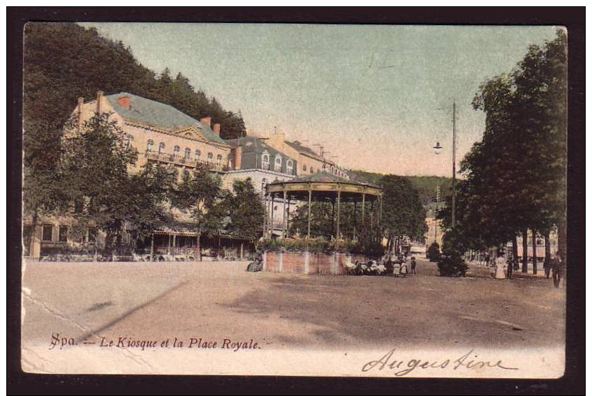 Spa - Le Kiosque Et Place Royale - Spa