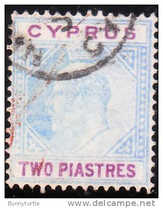 Cyprus 1904-07 King Edward VII 2pi Used - Zypern (...-1960)