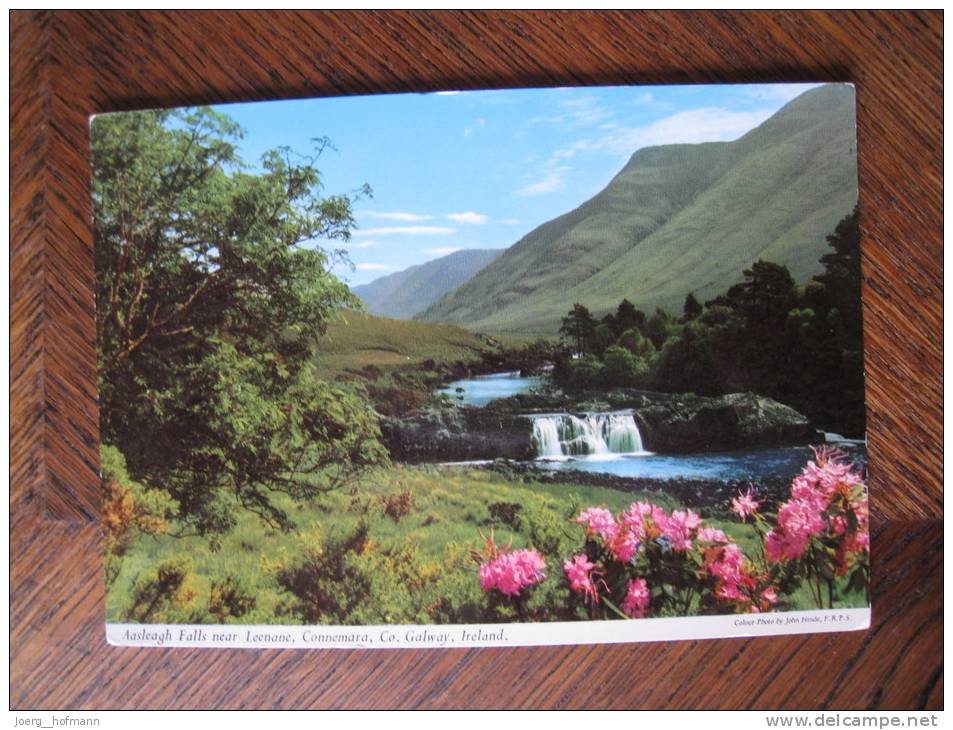 IRELAND EIRE IRLAND POSTCARD POSTKARTE ** Unused JOHN HINDE AASLEAGH FALLS LEENANE CONNEMARA Co. GALWAY - Galway