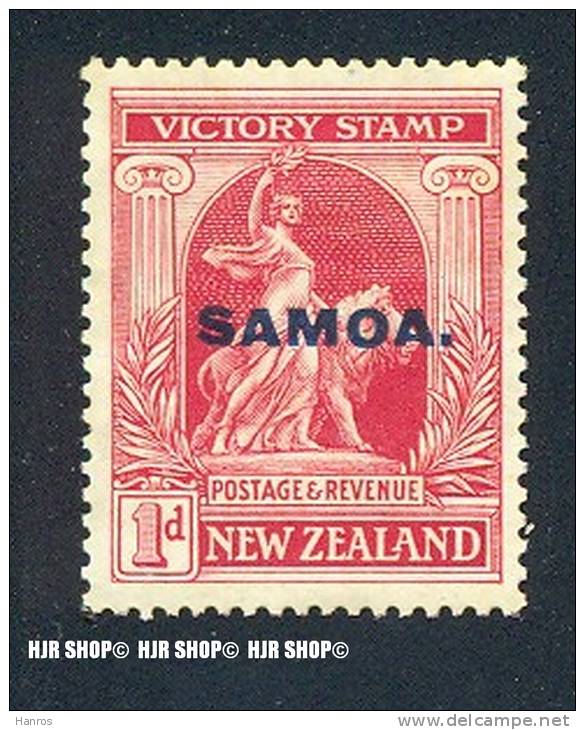 Victory Stamp, New Zealand, Aufdruck SAMOA** - Unused Stamps