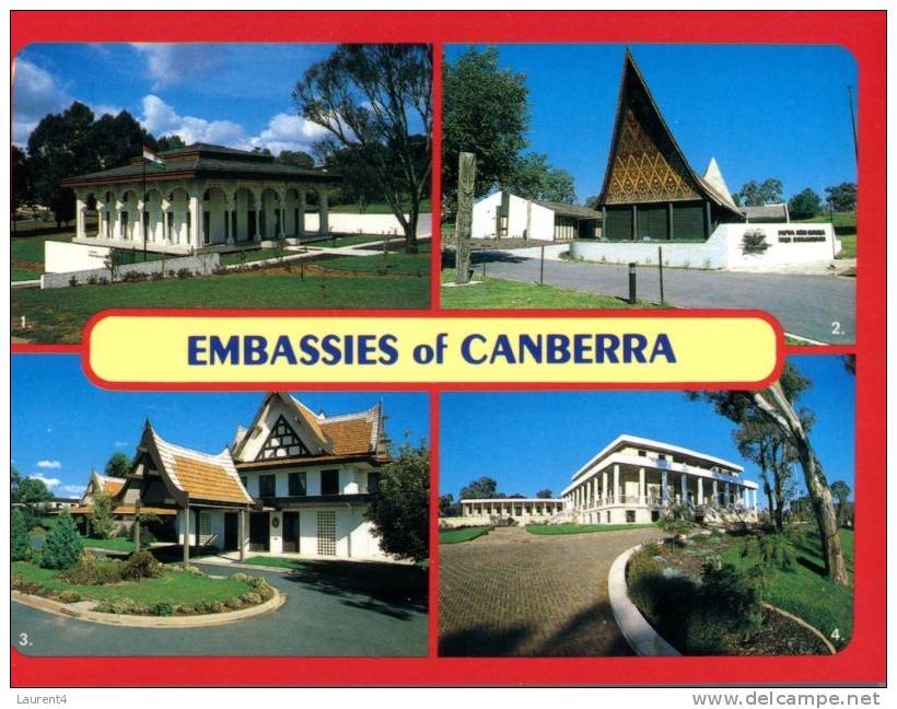 (415) Australia - Australian Capital Territory - ACT - Embassies Of Canberra - Canberra (ACT)