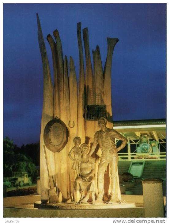 (415) Australia - Tasmania - Queenstown Miners Sunday Statue - Autres & Non Classés