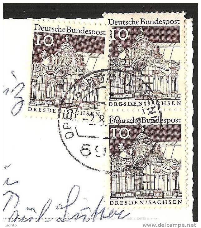 SCHARBACH Pension Auf Dem Bauernhof Odenwald Post Waldmichelbach Hessen 1960 - Odenwald