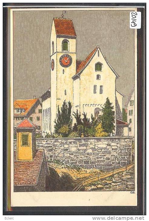 KIRCHE IN RÜTI - TB - Rüti