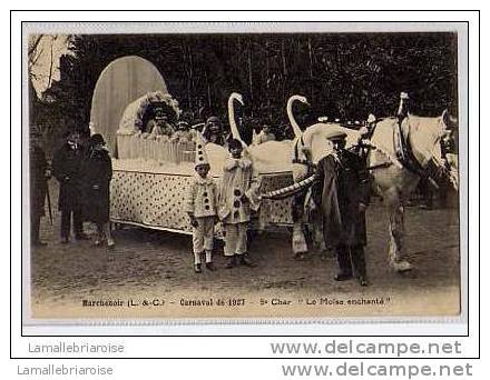 41 - MARCHENOIR - CARNAVAL DE 1927 - 5e CHAR "LE MOISE ENCHANTE" - Marchenoir