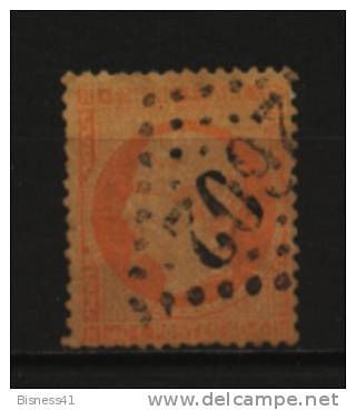 France   N°  23 Oblitéré  Cote 8 € Au Quart De Cote - 1862 Napoleon III