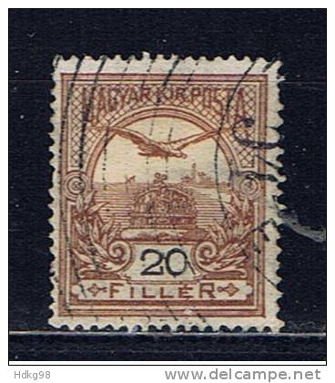 H+ Ungarn 1913 Mi 117 Turul - Used Stamps