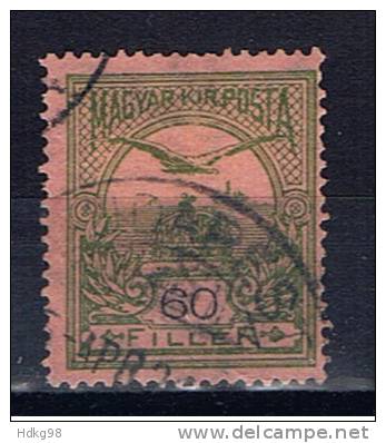 H+ Ungarn 1913 Mi 123 X Turul - Used Stamps