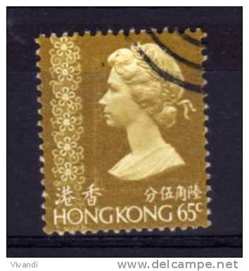 Hong Kong - 1975 - 65 Cents Definitive (Watermark Sideways) - Used - Oblitérés