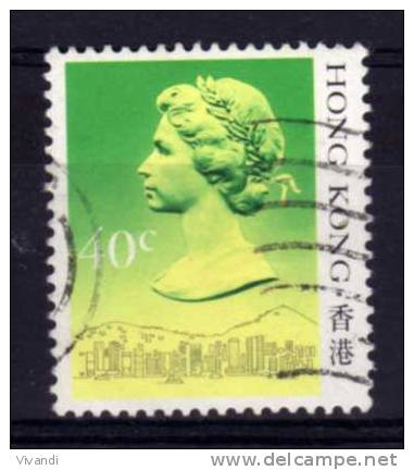 Hong Kong - 1987 - 40 Cents Definitive (Type I) - Used - Oblitérés