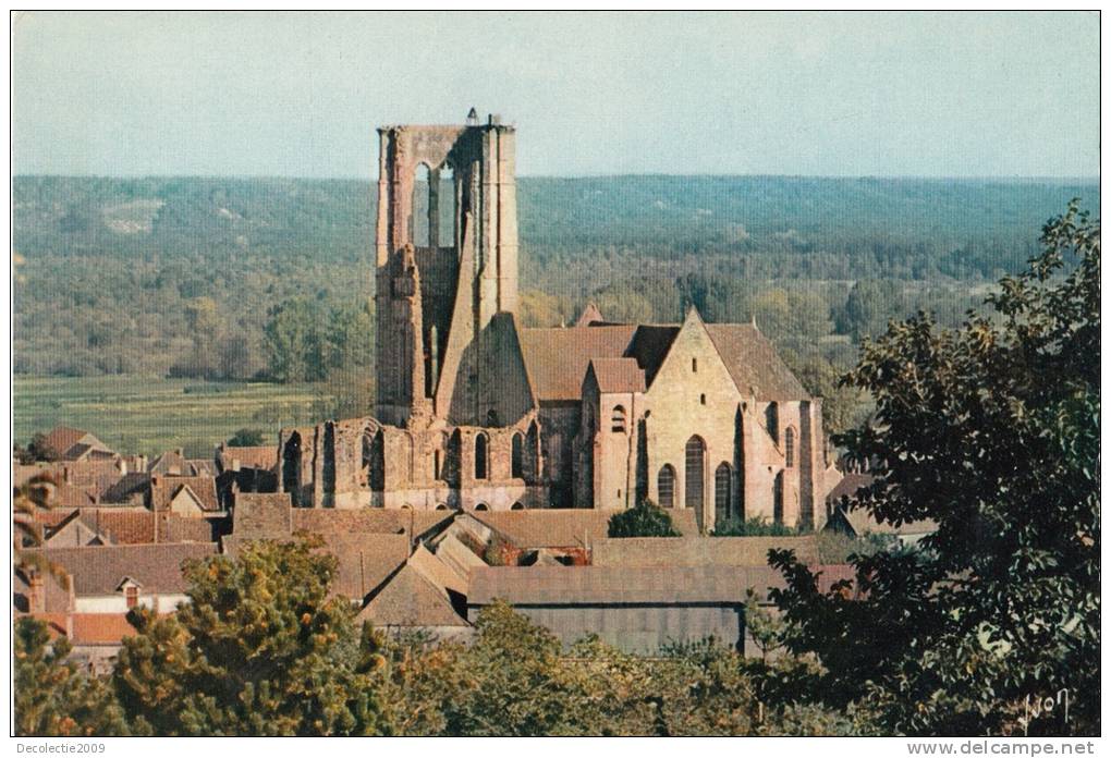 BR25254 Larchant Eglise Saint Mathurin      2 Scans - Larchant