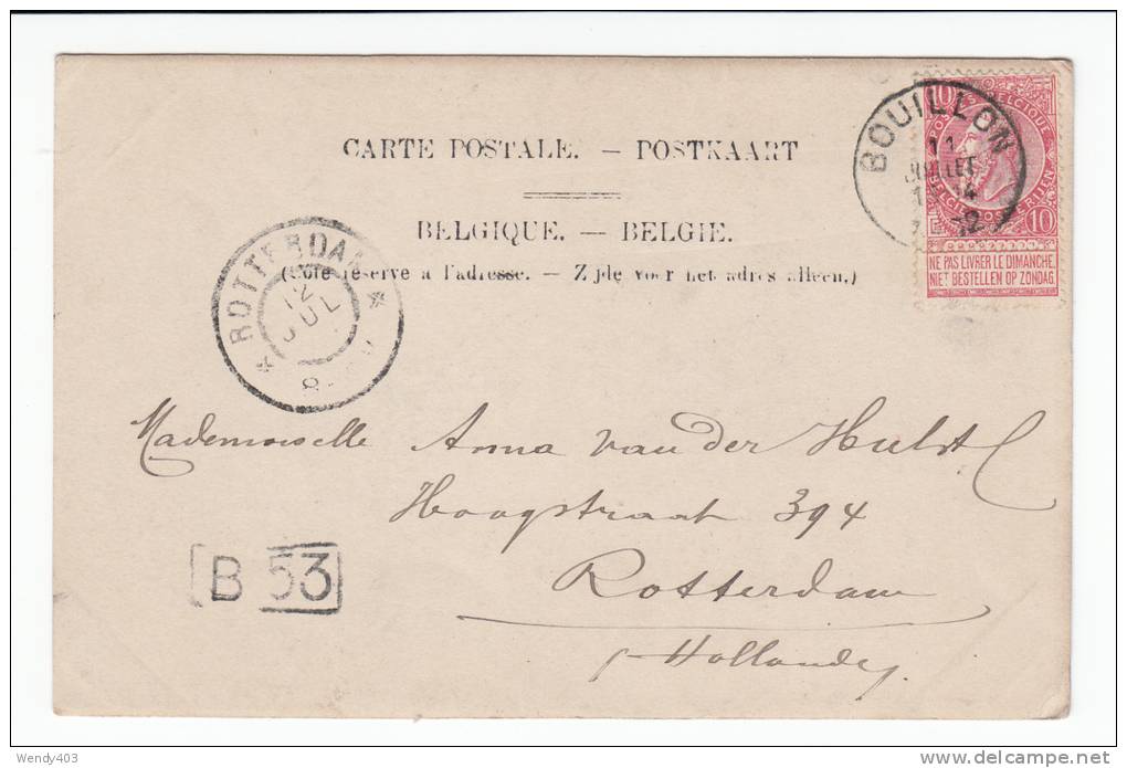 Dohan + Orval (excursion)  Foto Unique 1902 - Bouillon