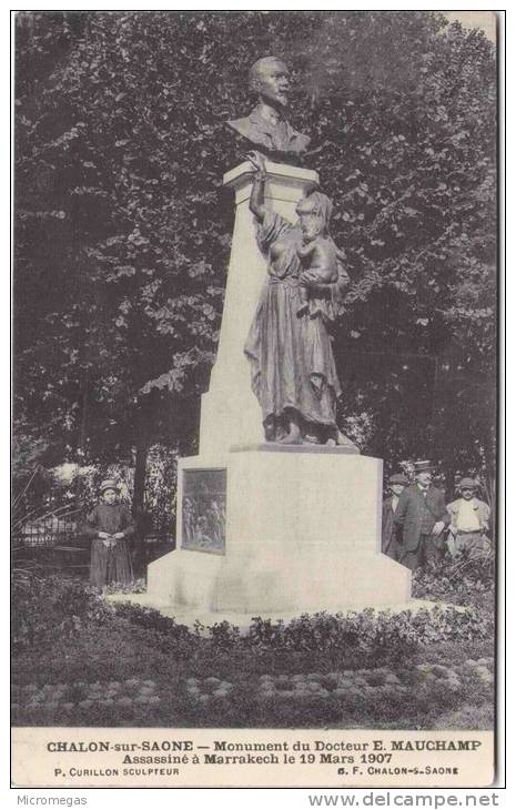 CHALON-SUR-SAONE - Monument Du Docteur E. Mauchamp - Chalon Sur Saone