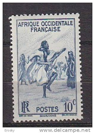 M4170 - COLONIES FRANCAISES AOF Yv N°24 **  FOLKLORE COSTUMES TRADITION - Ongebruikt