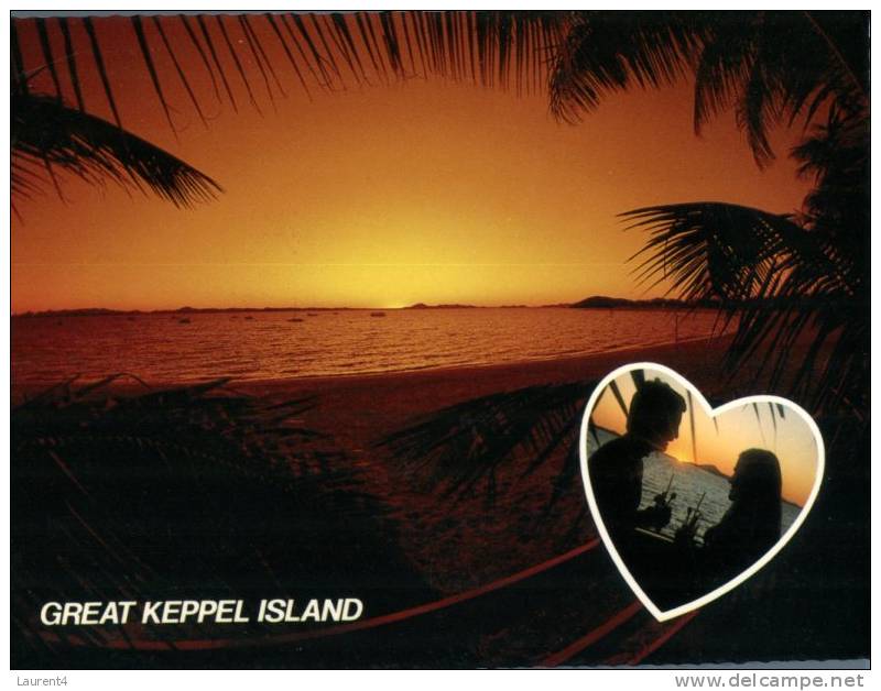 (629) Australia - Queensland - Tropical Sunset Great Keppel Island - Autres & Non Classés