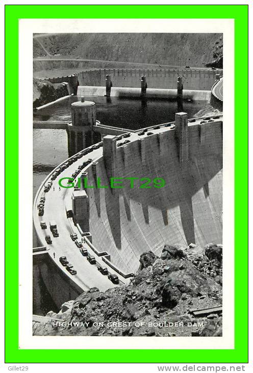 BOULDER CITY, NV - LOT OF 11 MINI POSTCARDS OF THE HOOVER DAM OR BOULDER DAM -