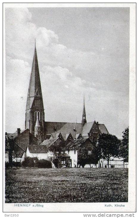 HENNEF A/Sieg   -  Kath, Kirche - Hennef
