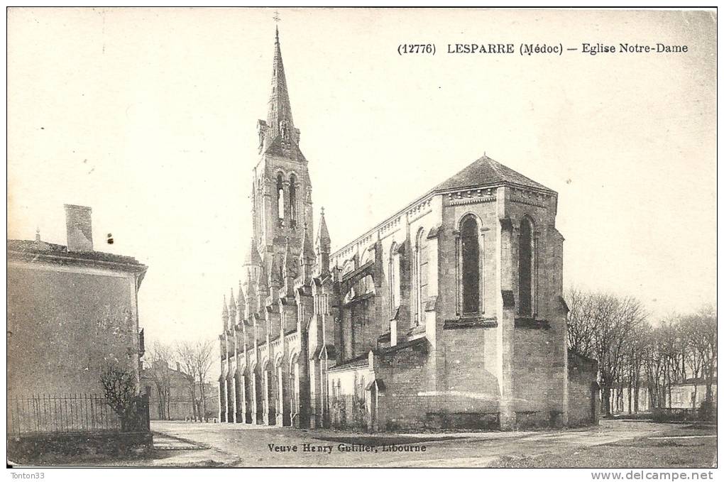 DEPT 33 - -  LESPARRE  -  Eglise Notre Dame - Lesparre Medoc