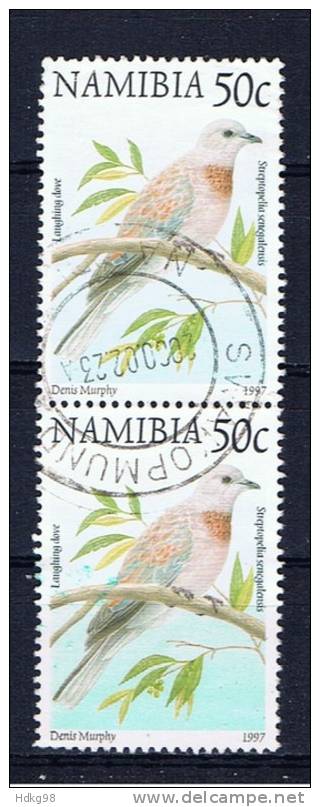NAM+ Namibia 1997 Mi 881 Vogel (Paar) - Namibia (1990- ...)