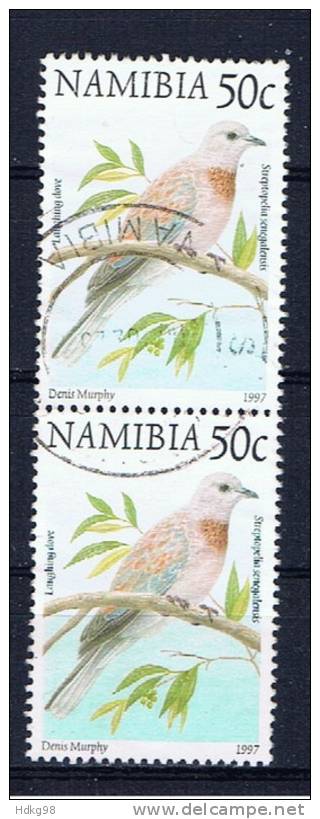 NAM+ Namibia 1997 Mi 881 Vogel (Paar) - Namibia (1990- ...)