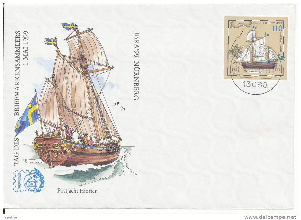 Germany Postal Stationery Cover Stamps Day 1999 - Postkaarten - Ongebruikt