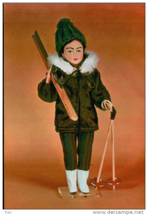 POUPéES DE FRANCE - Skieur - Costumi