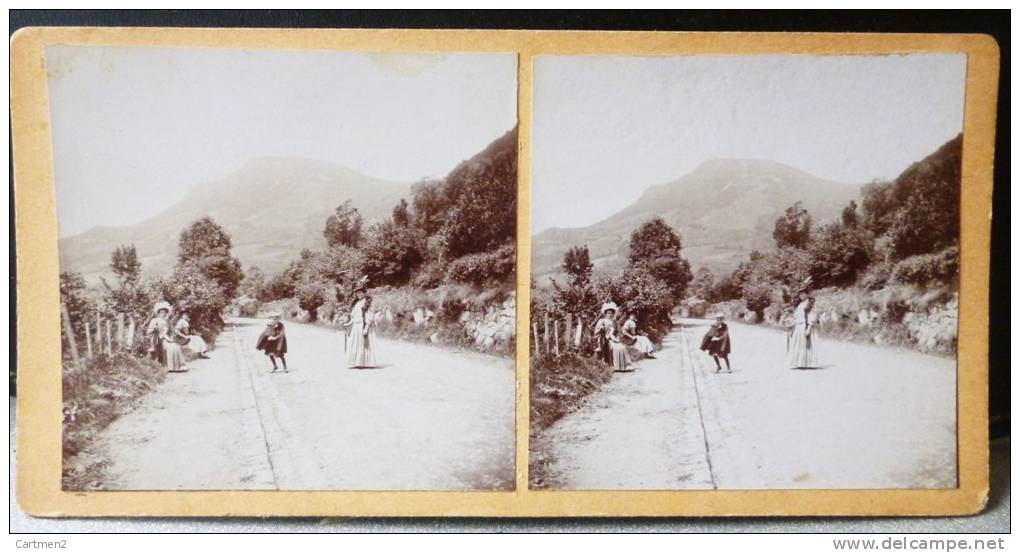 PHOTOGRAPHIE STEREO 1908 : LE PUY-GROS MONT-DORE 63 PUY-DE-DOME - Other & Unclassified