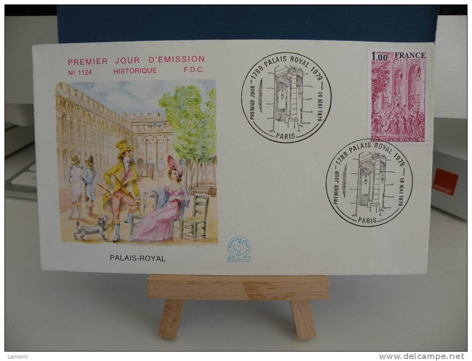 *FDC - Palais Royal - Paris- 19.5.1979 France - Coté 2,50 &euro; - 1970-1979