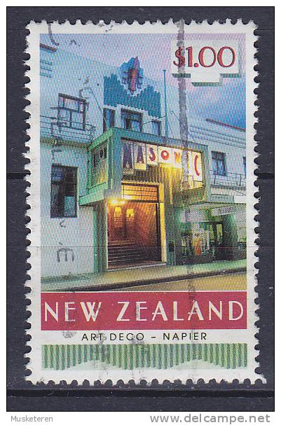 ## New Zealand 1999 Mi. 1748     1.00 $ Gebäude In Art-Deco-Stil Masonic Hotel, Napier - Oblitérés