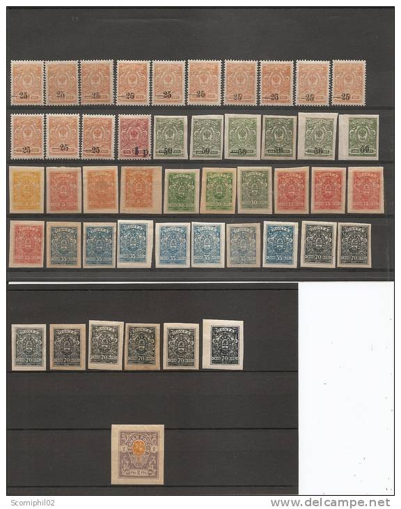 Armées De La Russie Du Sud ( Lot De Timbres Divers X , Xx) - Armées De La Russie Du Sud