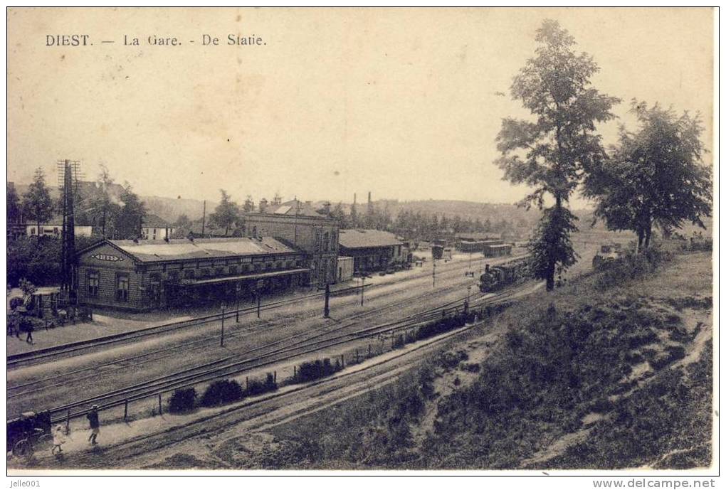 Diest  La Gare  De Statie - Diest