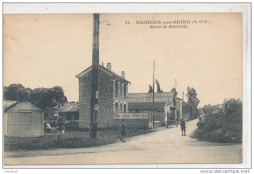 91 //  VIGNEUX SUR SEINE   Route De Mainville   N° 21 - Vigneux Sur Seine