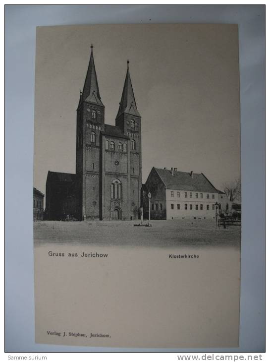 (1/2/3) AK "Gruss Aus Jerichow" Klosterkirche - Rathenow