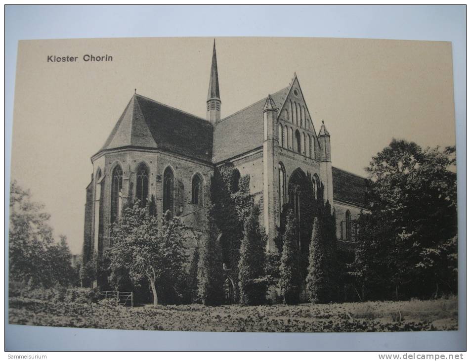 (1/2/9) AK Kloster Chorin Von 1913 - Chorin