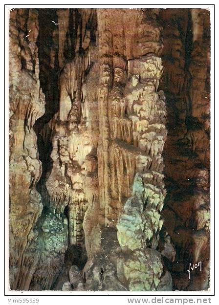 N°4 - GANGES - GROTTE DES DEMOISELLES -La Caverne Merveilleuse -La Cathédrale - Non écrite Dos Propre - Scan Recto-verso - Ganges