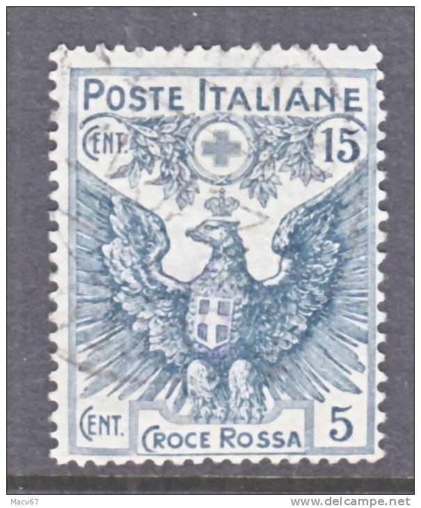 Italy B 2  (o)  EAGLE - Afgestempeld