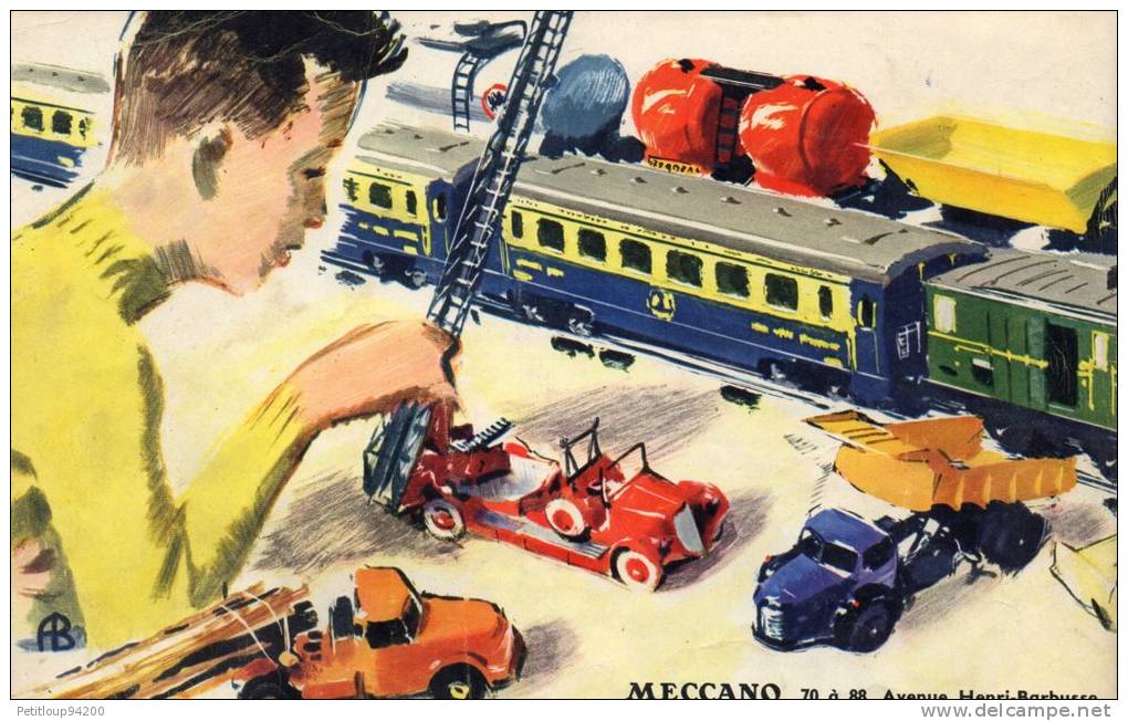 CATALOGUE  MECCANO-TRAINS HORBY-DINKY TOYS  Denfert Sports - Meccano