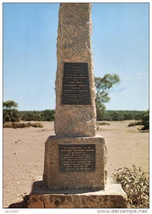 (299) Australia - South Australia - Eucla Monument - Autres & Non Classés