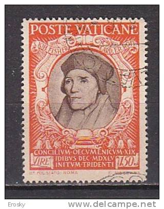 Z1562 - VATICANO SASSONE N°115 - VATICAN Yv N°133 - Used Stamps