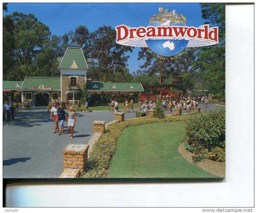 (502) Australian Folder Postcard - Livret De Carte D´Australie - Dreamworld - Autres & Non Classés